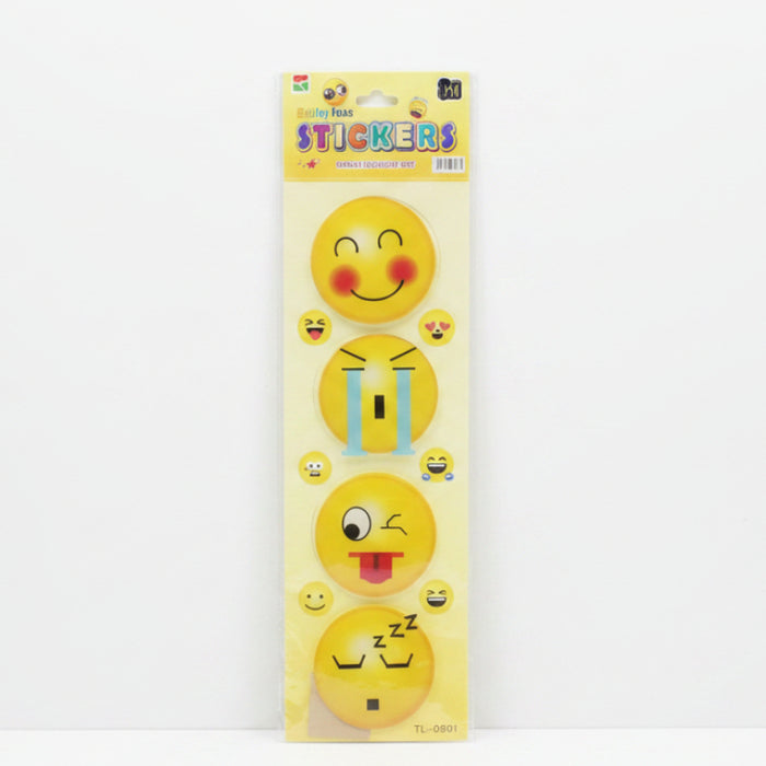 Smiley Emoji 3D Stickes