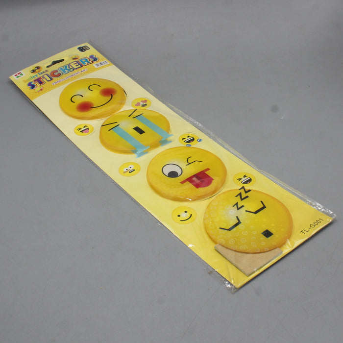 Smiley Emoji 3D Stickes