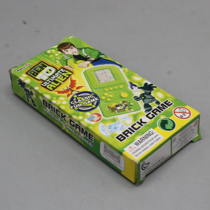Ben 10 Theme Portable Handheld Brick Game