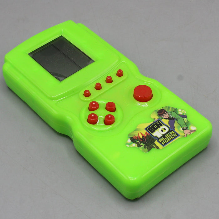Ben 10 Theme Portable Handheld Brick Game