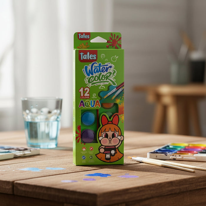 Aqua Water Color Pack of 12