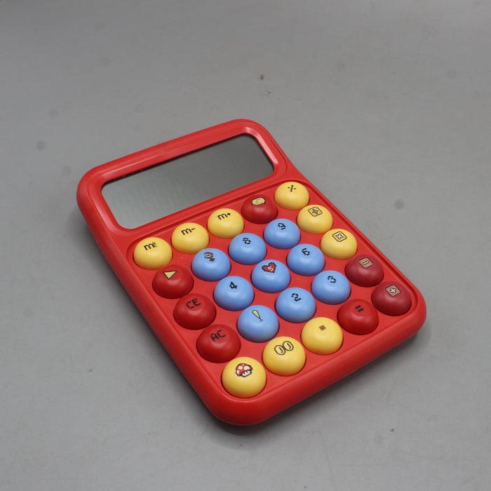 Colorful Bubble Keys Calculator