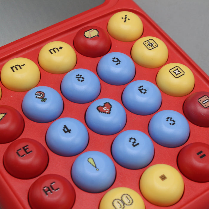 Colorful Bubble Keys Calculator