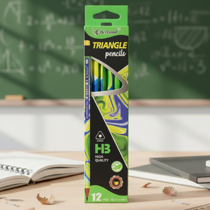 Triangle Pencils Pack of 12