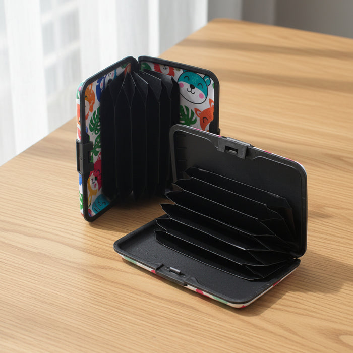 Trendy Aluminum Credit Card Holder