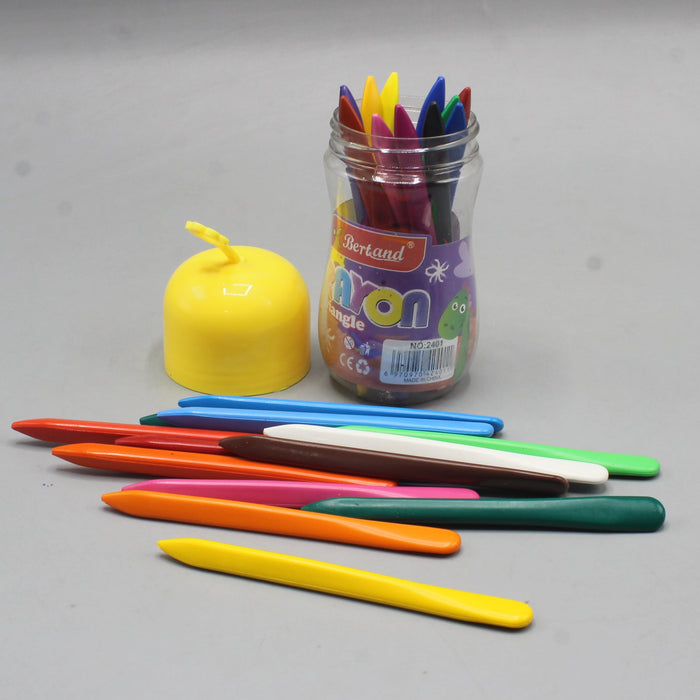 Kids Plastic Crayons 24 Colors