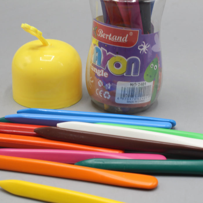 Kids Plastic Crayons 24 Colors