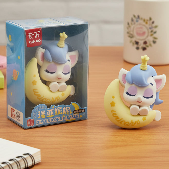DIY Unicorn Shape Eraser