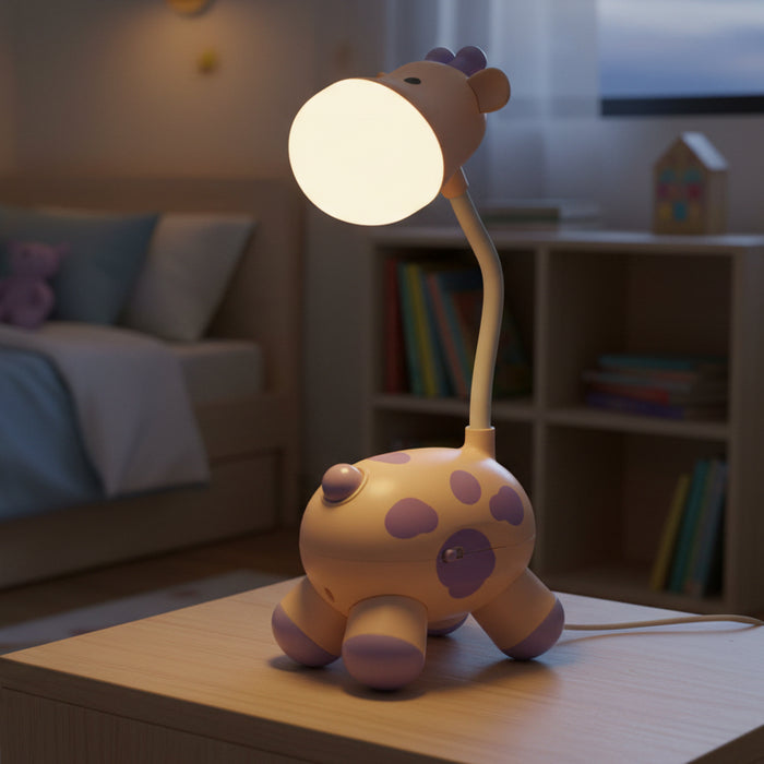 Cute Giraffe Night Light Lamp
