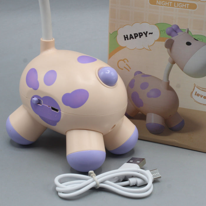 Cute Giraffe Night Light Lamp