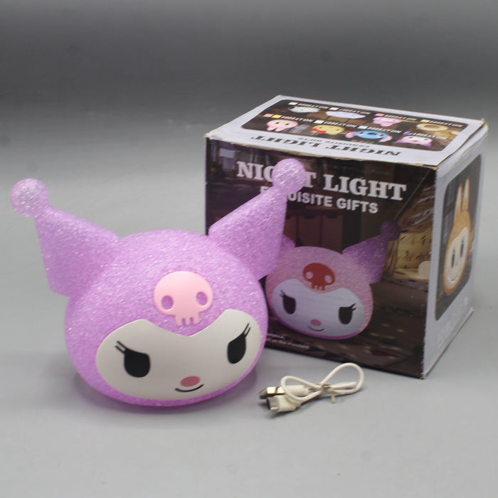 Kuromi Theme Night Light Lamp