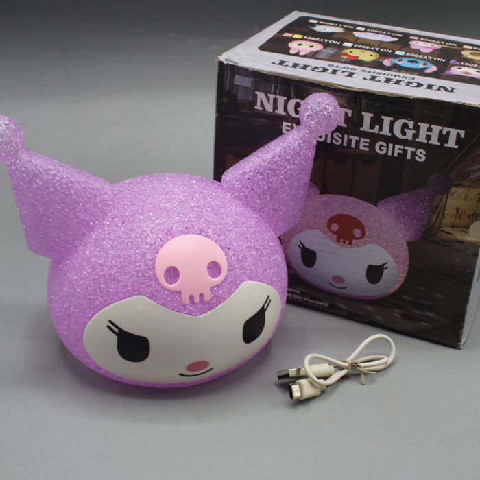Kuromi Theme Night Light Lamp