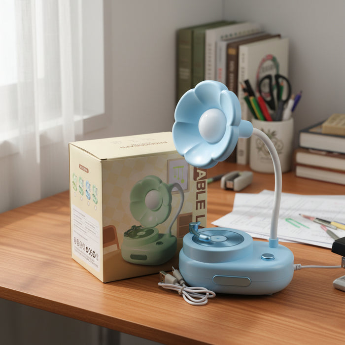 Phonograph Soft Light Adjustable Lamp