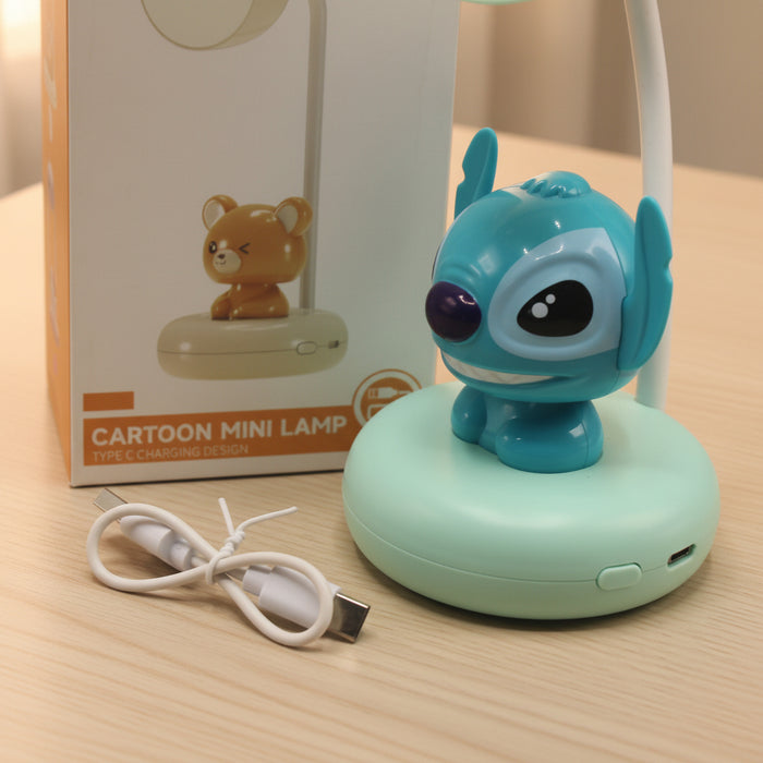 Stitch Theme Mini Table Lamp