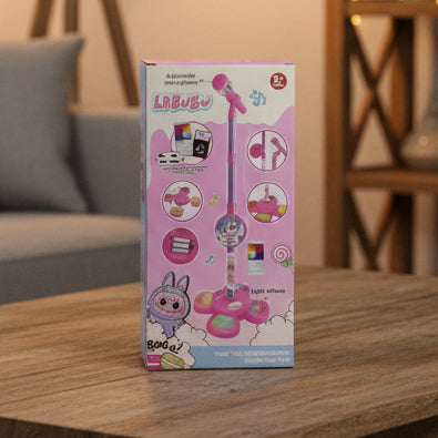 Labubu Theme Microphone withLight & Sound
