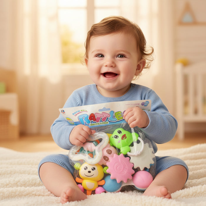Rock Bell Combo Baby Rattles