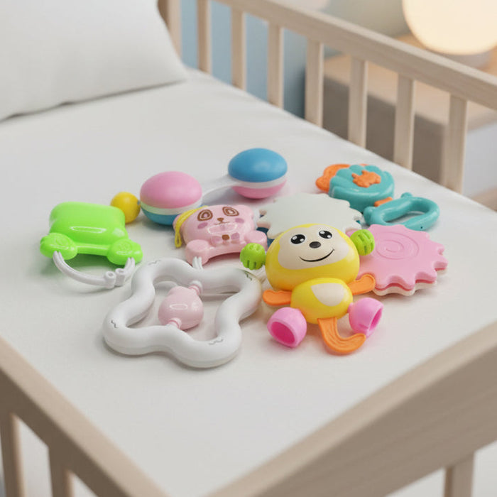 Rock Bell Combo Baby Rattles