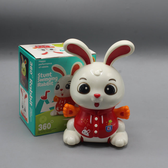 Stunt Swinging Rabbit with Light & Sound