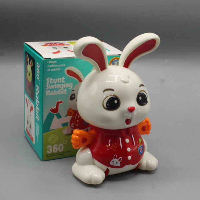 Stunt Swinging Rabbit with Light & Sound