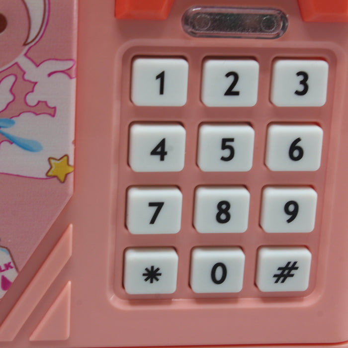 Cartoon Theme Suitcase Shape Money Bank