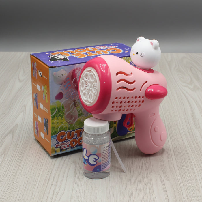 Hello Kitty Doll Electric Bubble Gun