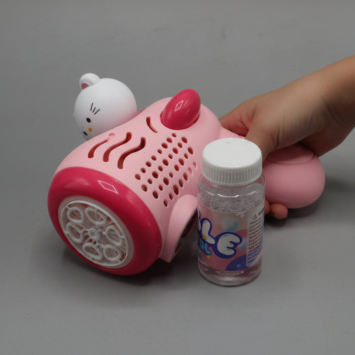 Hello Kitty Doll Electric Bubble Gun