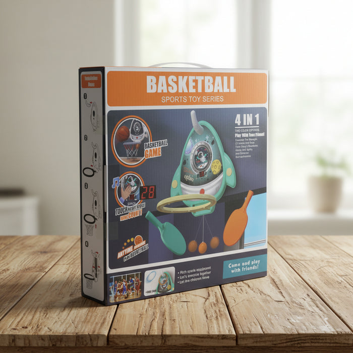 4 in 1 Basketball Sport Series