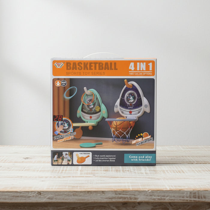 4 in 1 Basketball Sport Series
