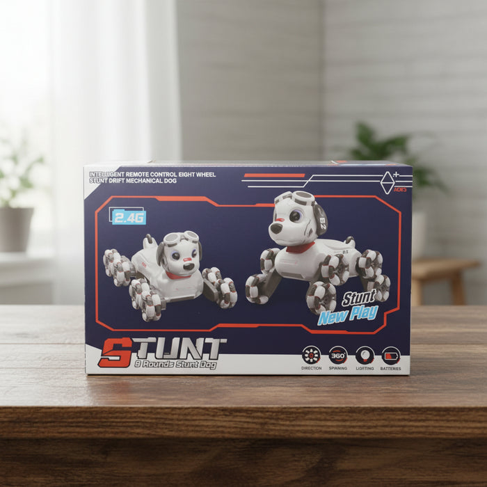 RC Aomosin 8 Round Stunt Robot with Lights