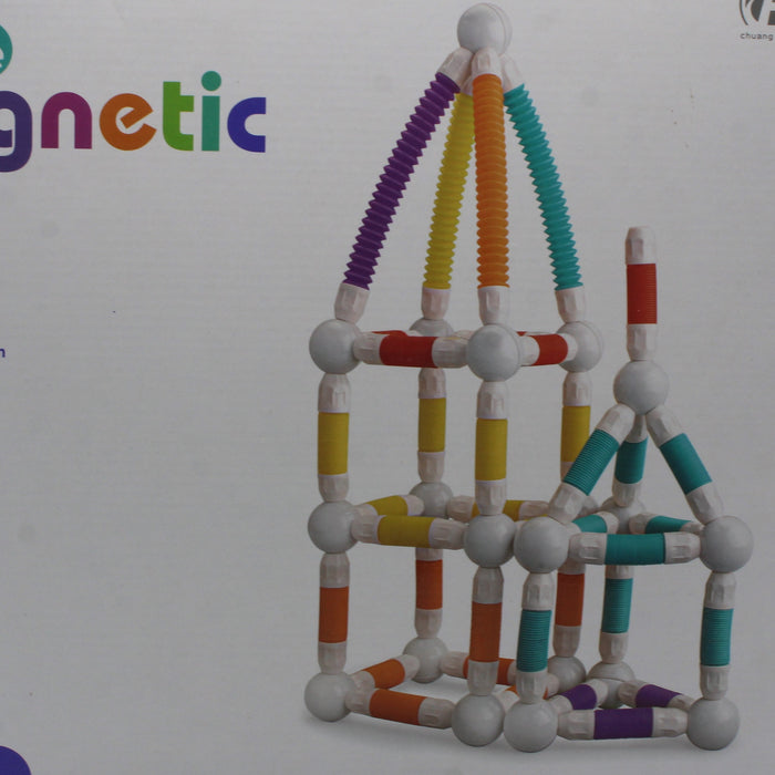 Flexible Magnetic Tube Blocks 57 Pieces