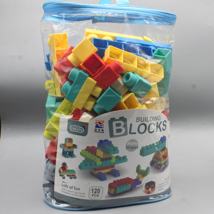DIY Creative Soft Rubber Building Blocks