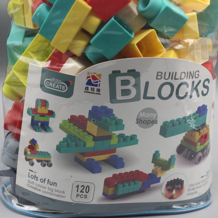 DIY Creative Soft Rubber Building Blocks