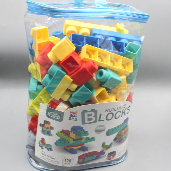 DIY Creative Soft Rubber Building Blocks
