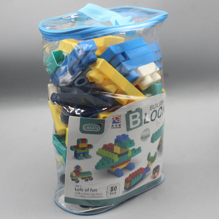 Soft Rubber Building Blocks
