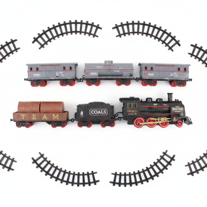 Spray Steam Punk Train Track