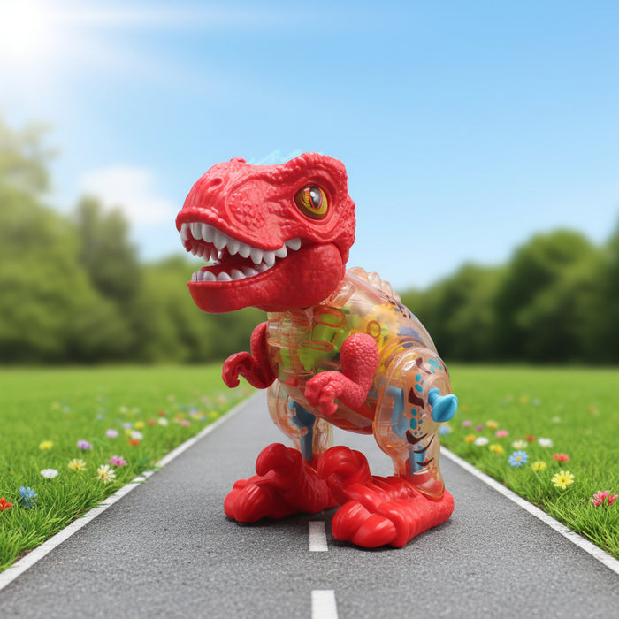 Electric Walking Dinosaur with Light & Sound