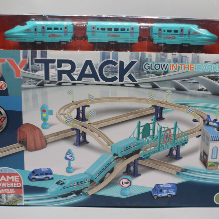 City Train Track Set 66 Pieces