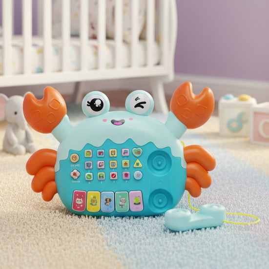 Crab Shape Multi-Functional Telephone with Light & Sound