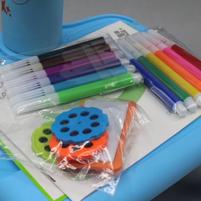 Unicorn Theme Multi-Functional Projector Desk