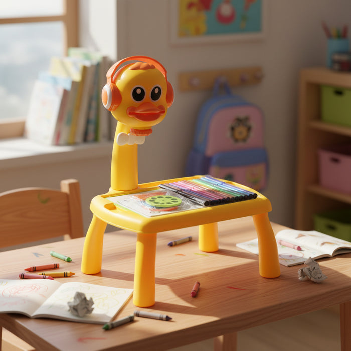Duck Theme Dreamy Projector Desk