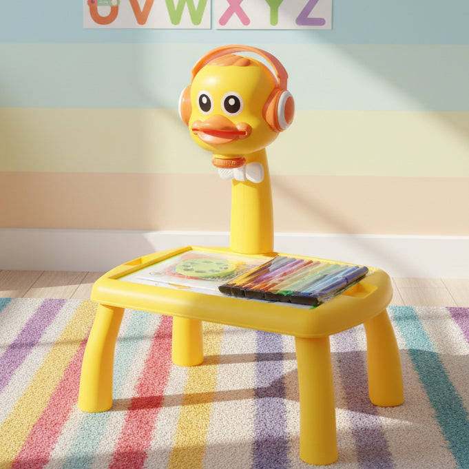 Duck Theme Dreamy Projector Desk