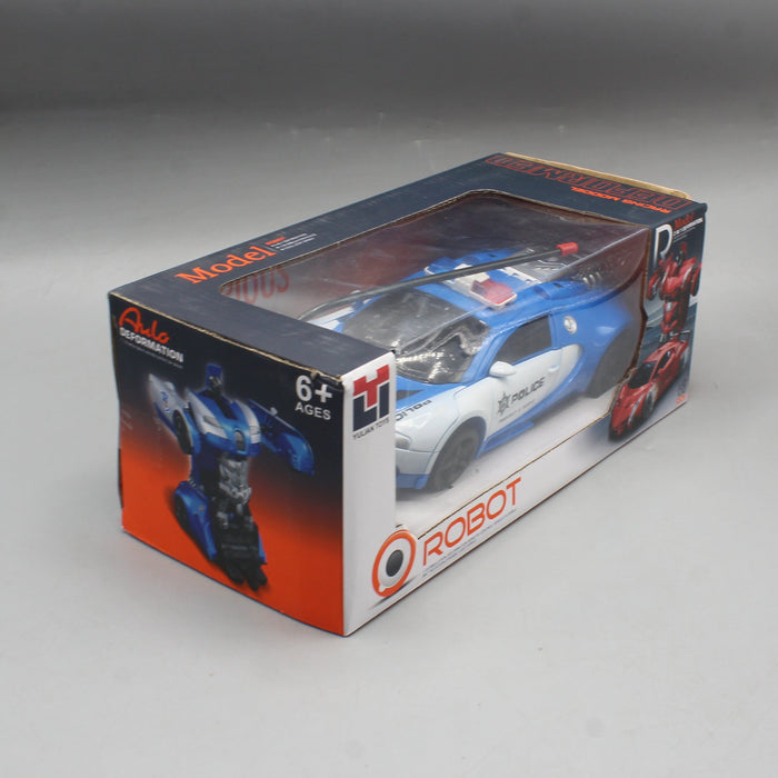 2 in 1 Deformation RC Police Car or Robot