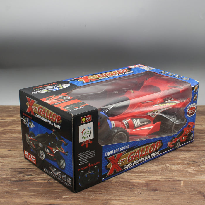 X-Gallop Cross Racing RC Car with Lights & Sound