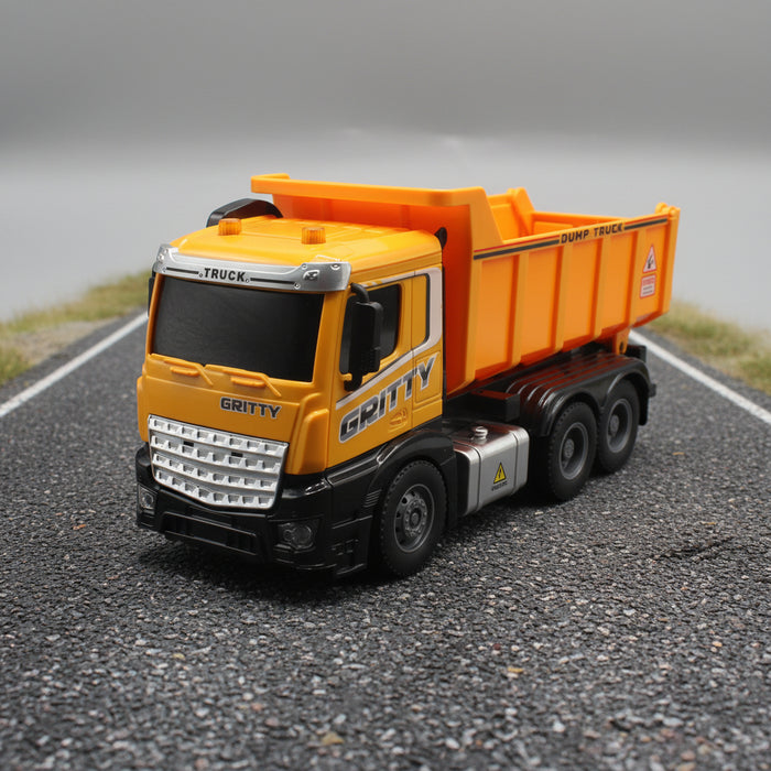 RC Dump Action Truck with Lights & Sound