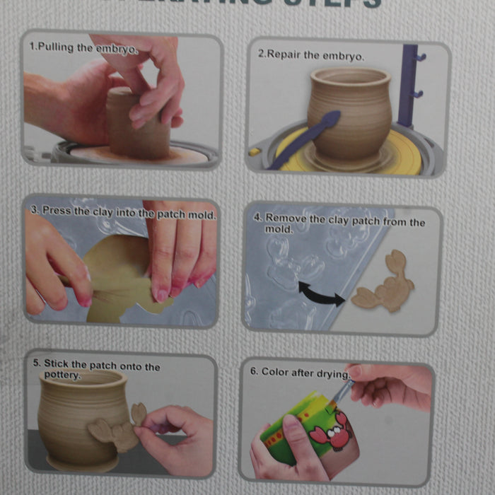 Traditional Pottery DIY Arts Set