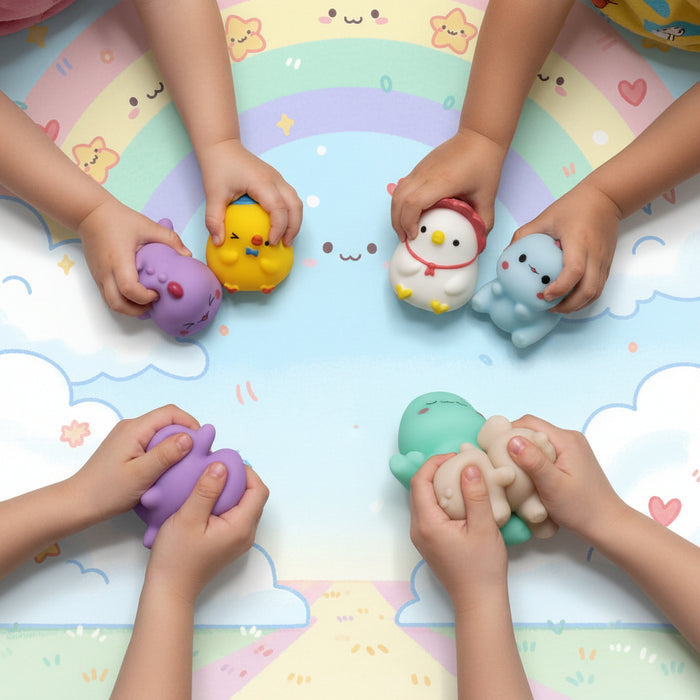 Cute Mini Cartoon Bathing Chuchu