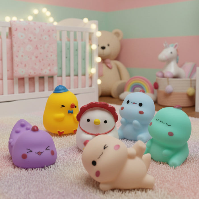 Cute Mini Cartoon Bathing Chuchu