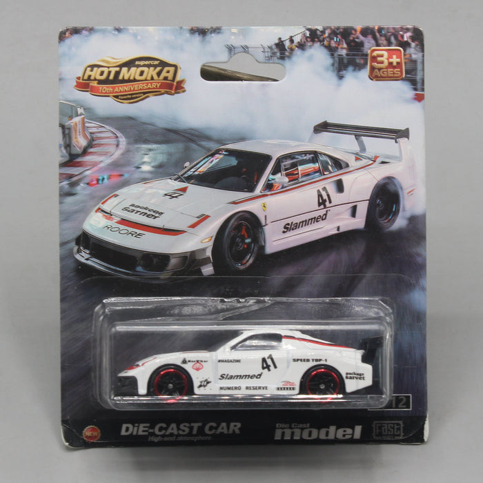 Diecast Hot Moka Ferrari F40 LBWK Car