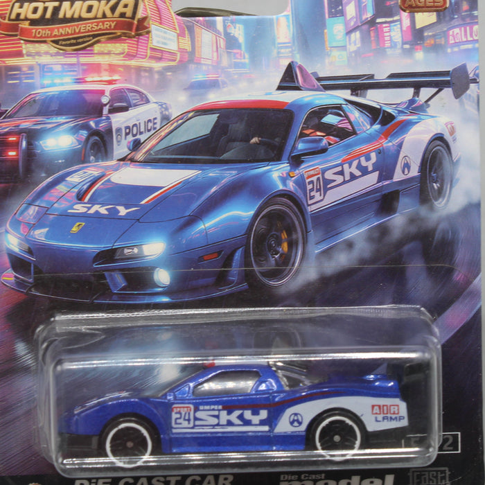 Diecast Hot Moka Acura NSX Car