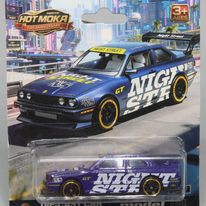 Diecast Hot Moka BMW Night Street Car
